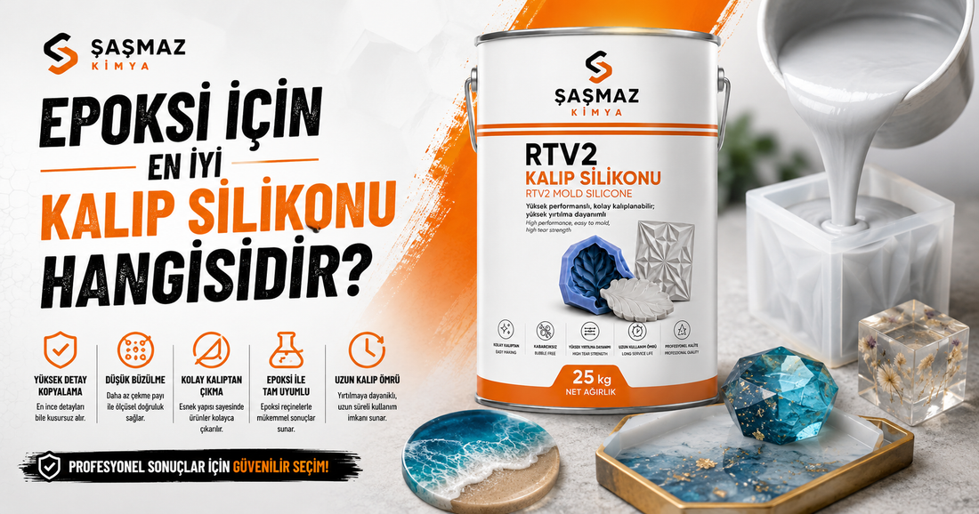 Epoksi İçin En İyi Kalıp Silikonu Hangisidir?
