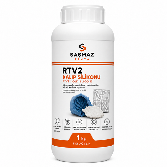 Rtv-2 Kalıp Silikonu D Serisi 0.5KG (YARIM KG)