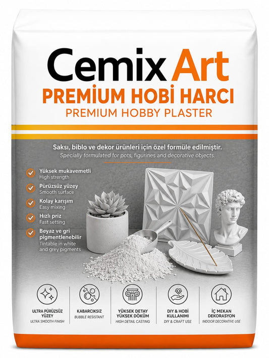 Çizilmez Kırılmaz Taş Tozu CemixArt